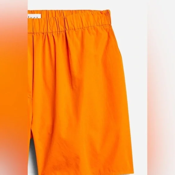 NEW Velvet by Graham & Spencer Orange Cotton Shorts XS